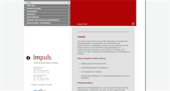 Desktop Screenshot of impuls-sz.ch